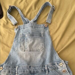 Highway Jeans Light Blue Denim Overalls